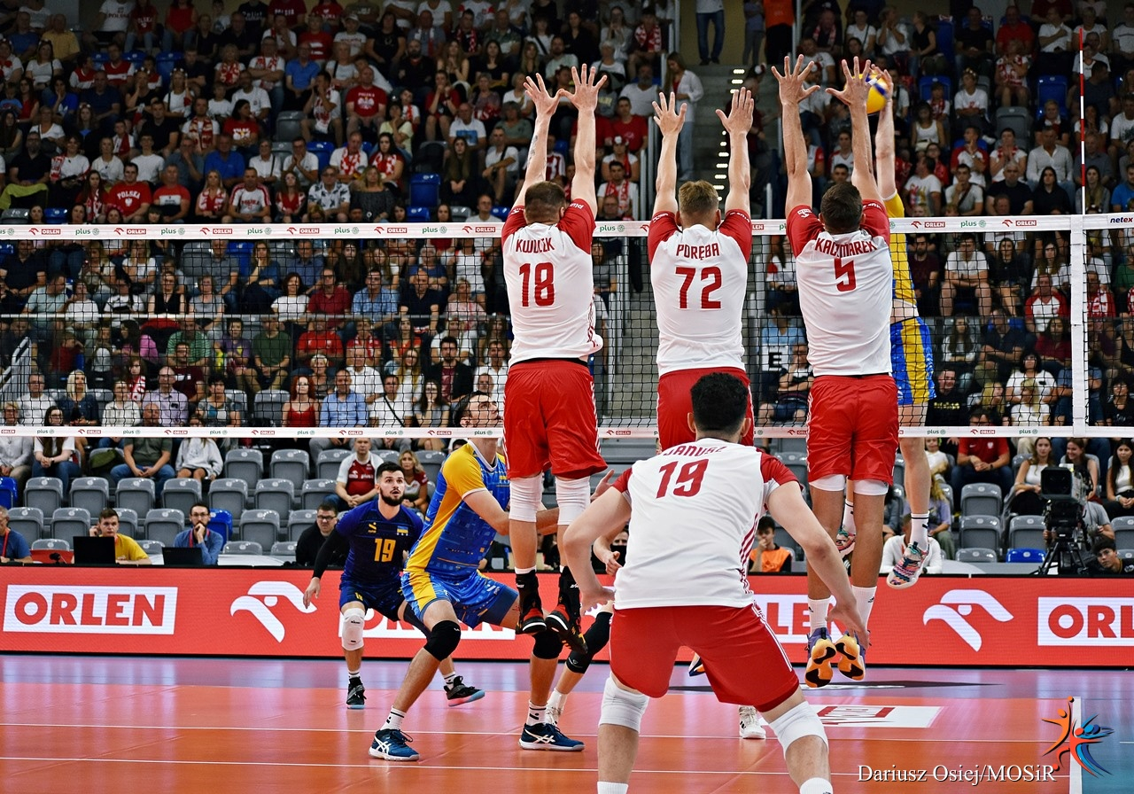 Galeria: Mecz towarzyski Polska-Ukraina w siatkówce mężczyzn, zdjęcie 8 z 16