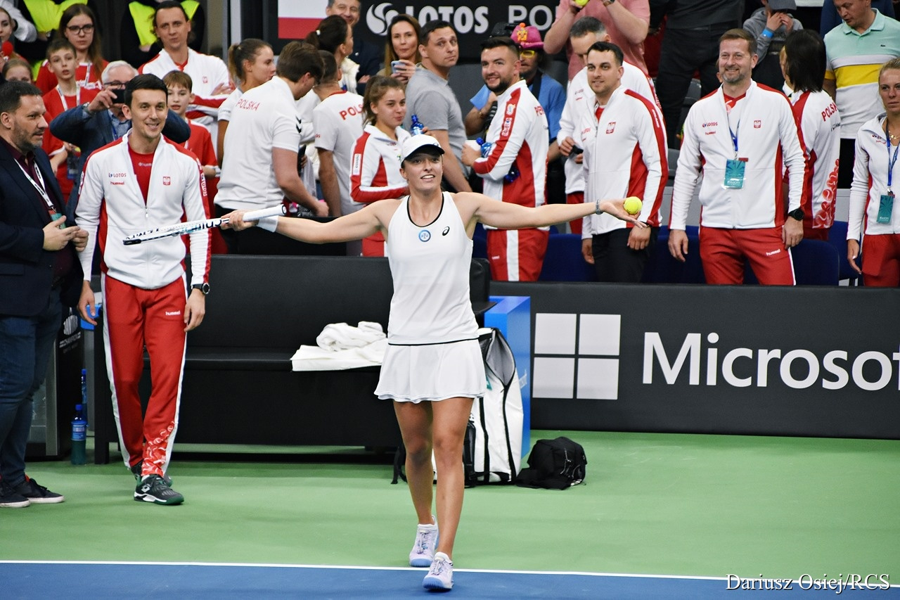 Galeria: Polska-Rumunia Billie Jean King Cup, zdjęcie 10 z 18