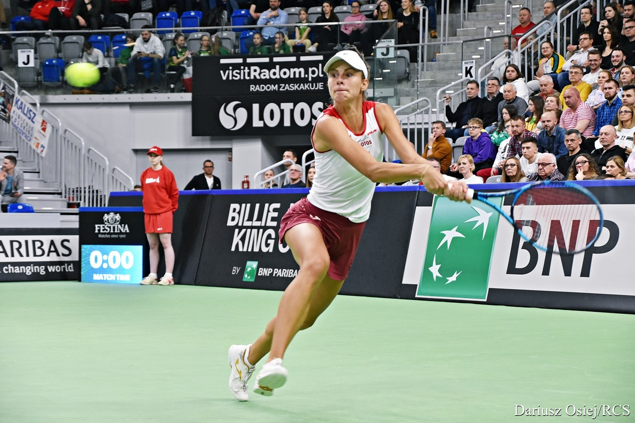 Galeria: Polska-Rumunia Billie Jean King Cup, zdjęcie 7 z 18