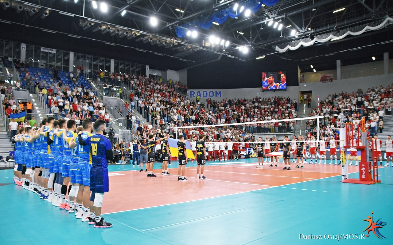 Galeria: Mecz towarzyski Polska-Ukraina w siatkówce mężczyzn, zdjęcie 3 z 16
