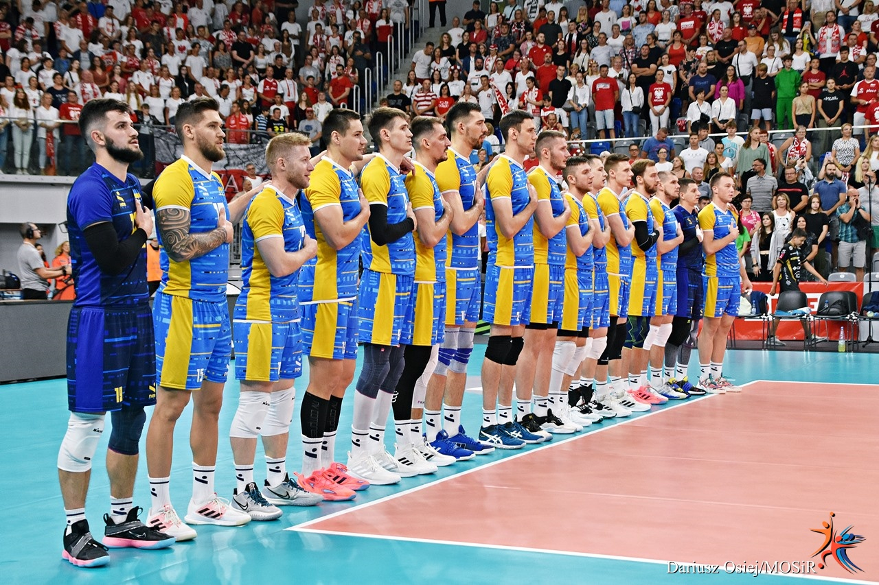 Galeria: Mecz towarzyski Polska-Ukraina w siatkówce mężczyzn, zdjęcie 2 z 16
