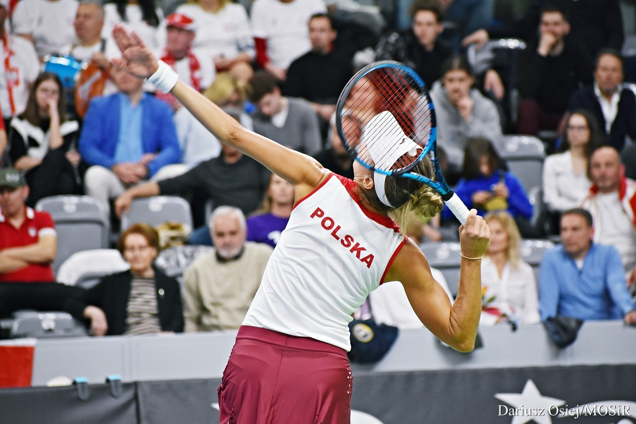 Galeria: Polska-Rumunia Billie Jean King Cup, zdjęcie 15 z 18