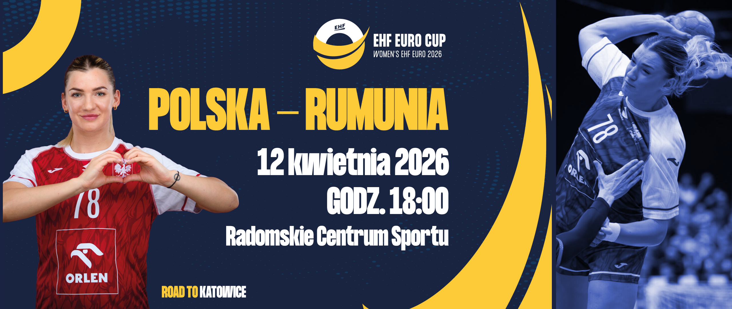 Galeria zdjęć wydarzenia: EHF EURO Cup 2026: Polska-Rumunia, zdjęcie główne