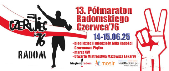 13. Półmaraton Radomskiego czerwca'76